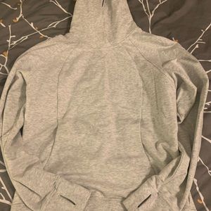 Lulu Heathered Gray Hoodie